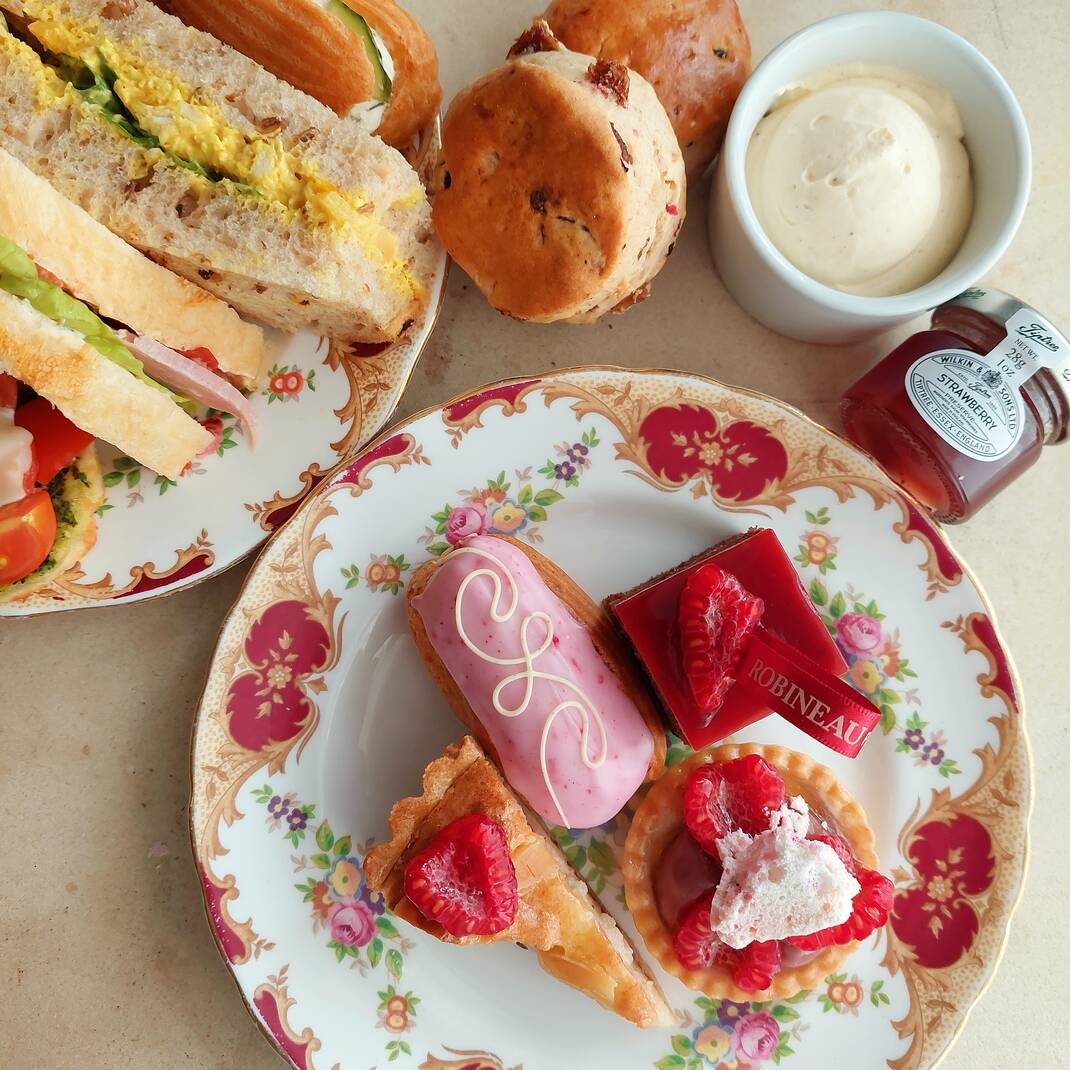 Raspberry Afternoon Tea to Take Away