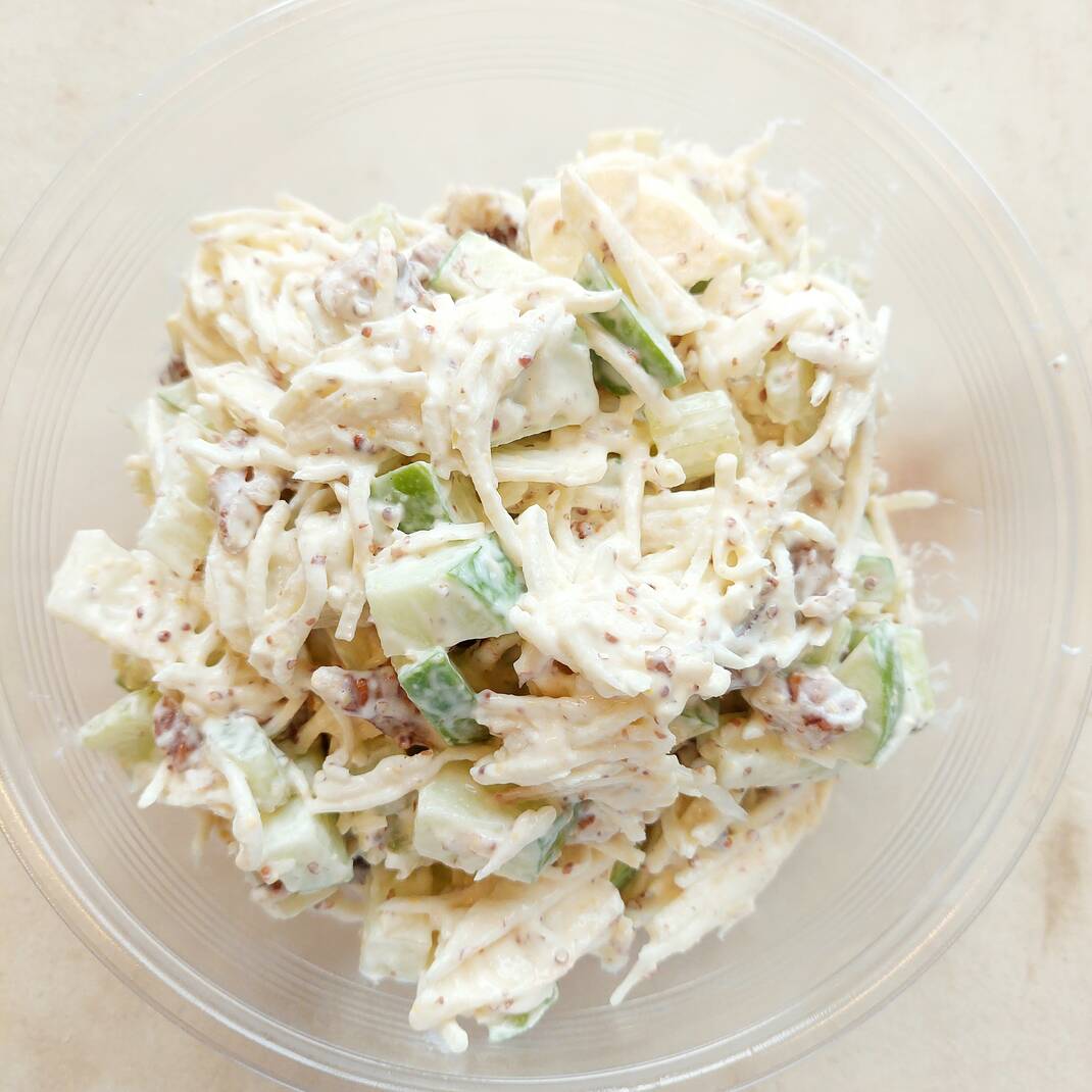 Celeriac Waldorf Salad Buffet Bowl