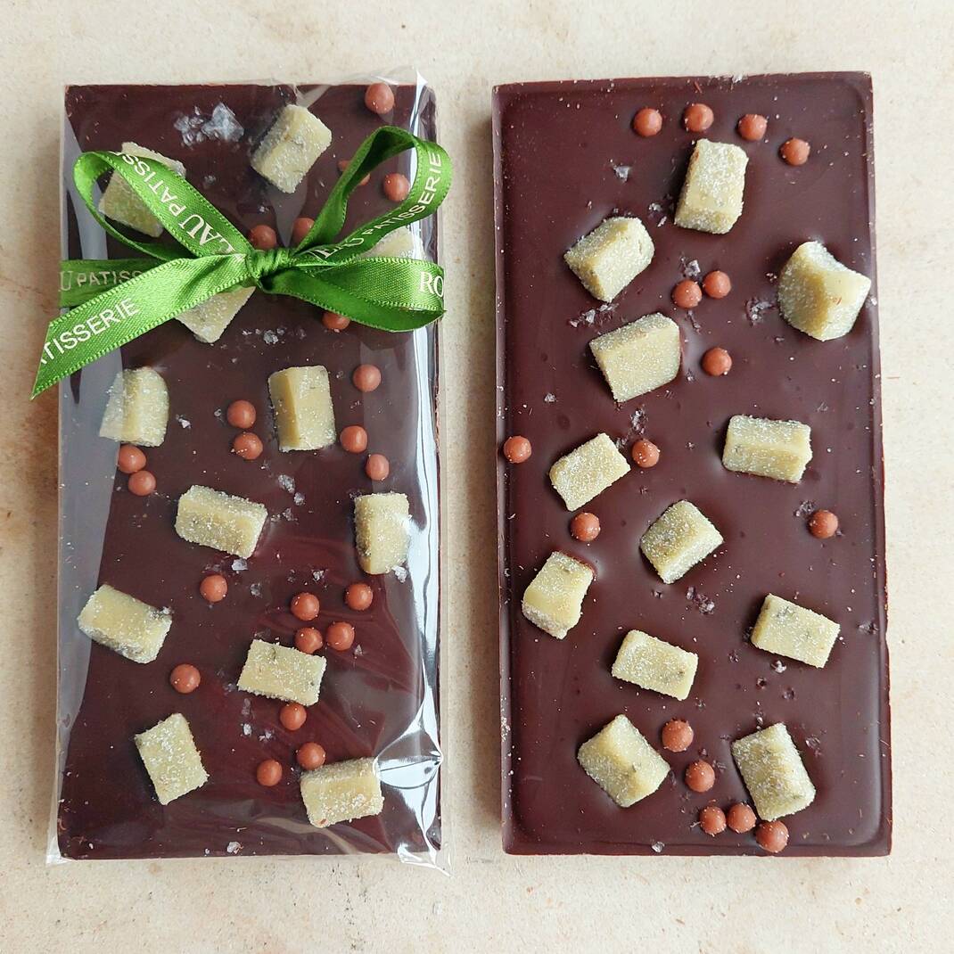 Dark Mint Chocolate Fudge Bar