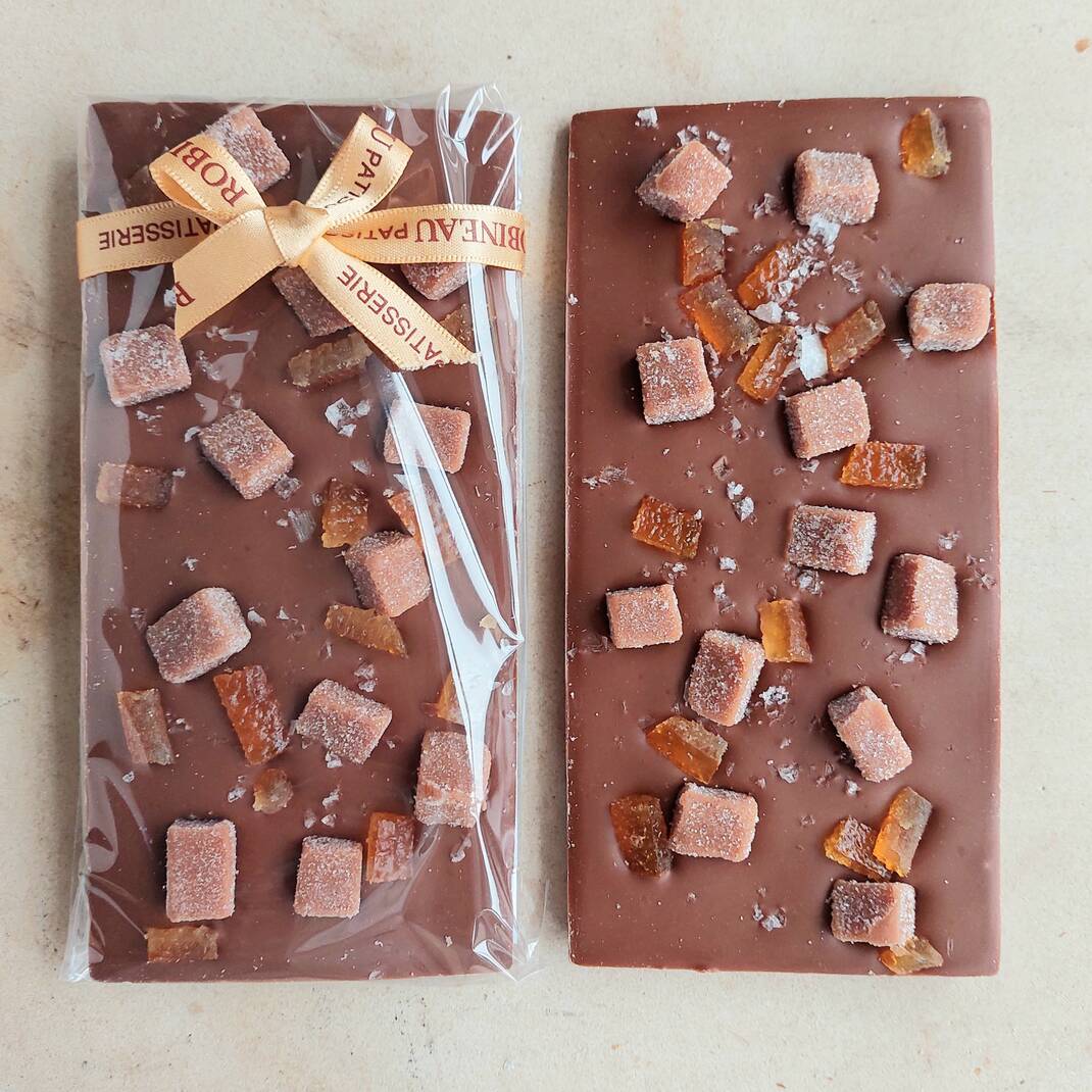 Orange Chocolate Fudge Bar