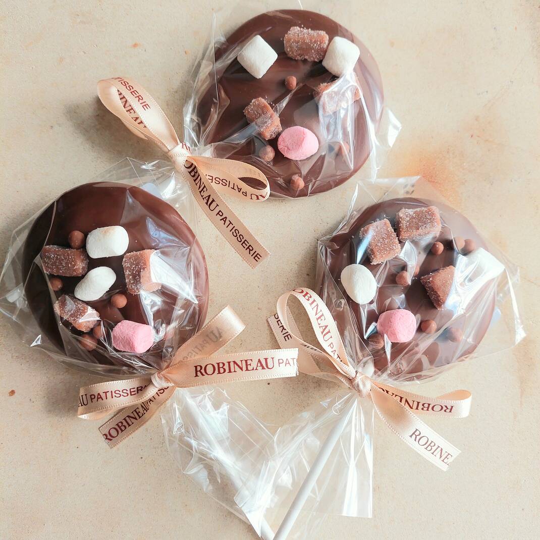 Fudge & Mallow Milk Chocolate Lolly